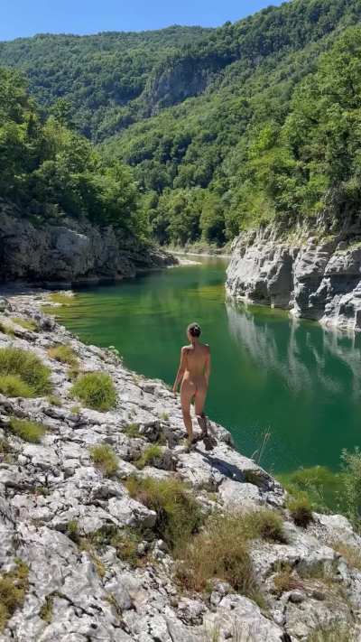 What a beautiful place I stumbled upon on my naked hike