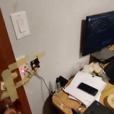 And then Dad closes the door behind you