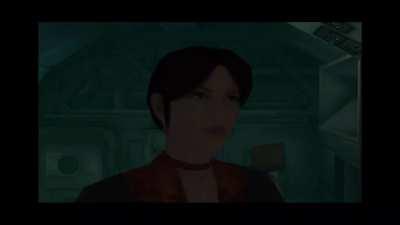 This line caught me off guard, imagine REmake 2 Claire saying this lol