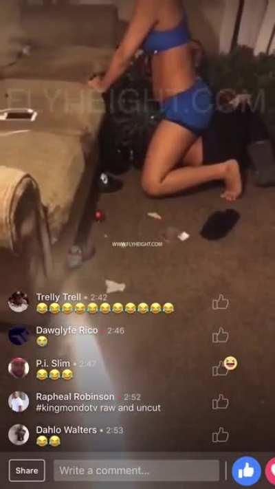 Girl Gets Beat To The White Meat With An Iron And Blow Dryer
