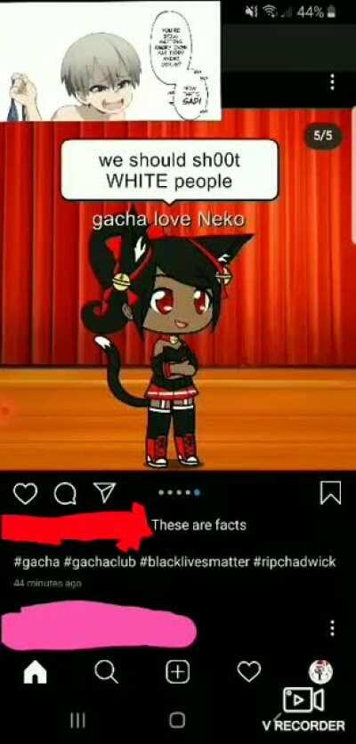 Gacha kid hates white people (ft.out of context uzaki porn) <hopefully 234 can't give anyone any hints>