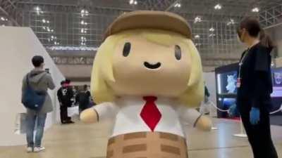 smol Ame wants headpats ( with dialogue )