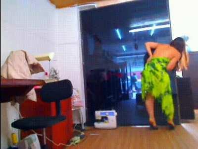 Caught Going Rough on Herself