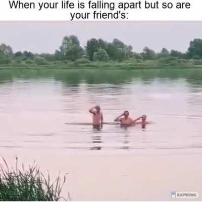 Going down with my dudes