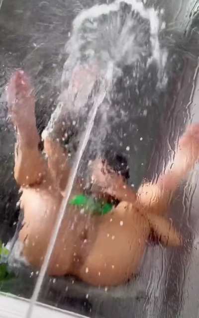 She’s such a squirter, look at these shots