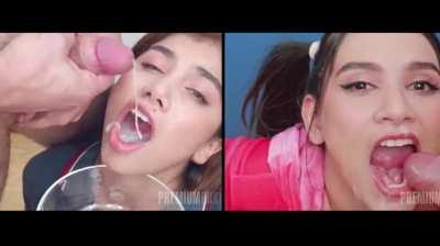 Bukkake queen 👑 Pay respect 💦🍆🍆💦