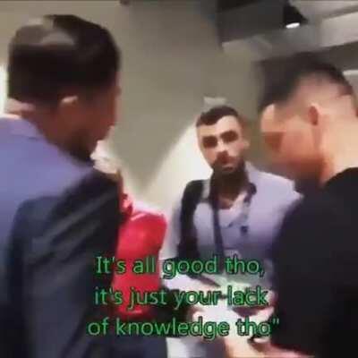 Gawld dawlg, found another gem in my archives during break. Throwing it back to when our beast of a cuckmedian Braindead Shitstain got into a warl of words with honorary homeless cat Nate Diaz after Nate called our boy out for sucking Cawlner's dick.