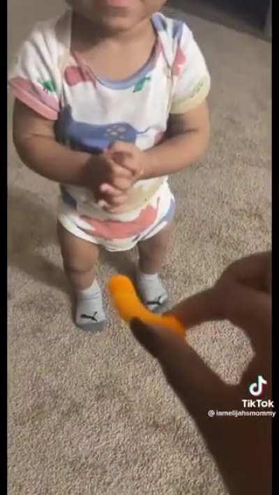 He's adorable, but I'm laughing so hard right now.