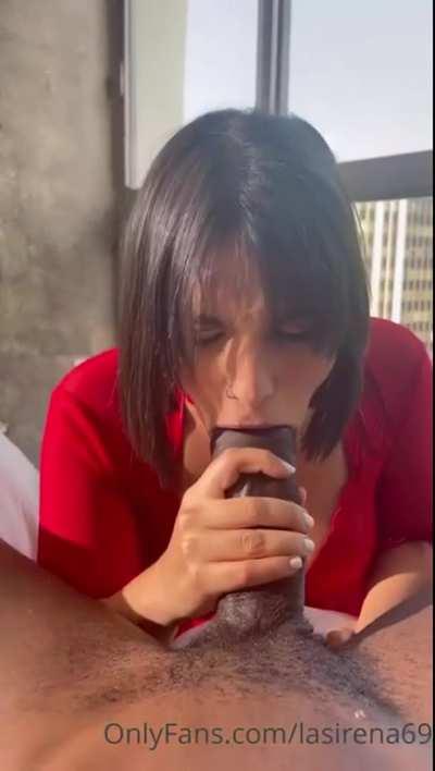 LaSirena69 BBC Blowjob!