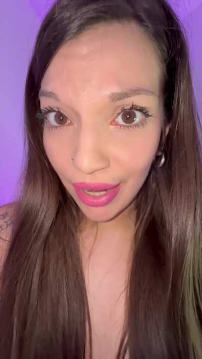 {Vore} What were you doing hiding in my thong, naughty tiny? Your punishment is getting devoured whole