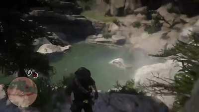 To dive off the edge