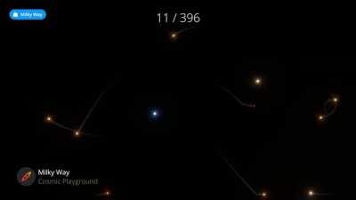 With a newly improved N-body simulation in a star cluster, every star gravitationally attracts each other. (Credit: Milky Way app)