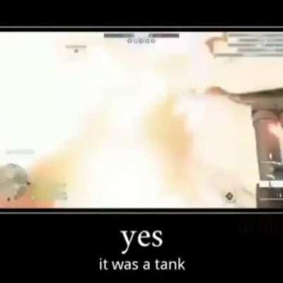 its a tank