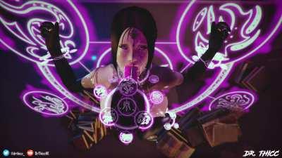 When that new spell book gives you more than you bargained for...(Dr. Thicc)