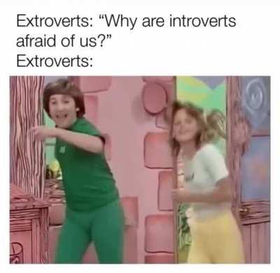 EXFX energy that as an INFP I admire from afar