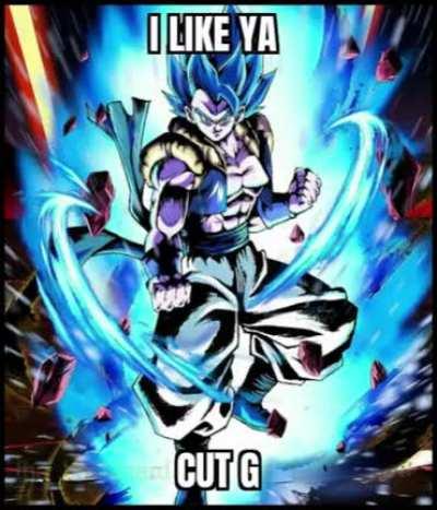 Gogeta likes Brolys new cut