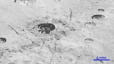 NASA Detailed Zoom On A Segment Of Pluto
