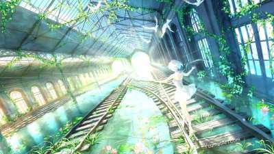 Life's Journey by Yuumei; Animated by mens59