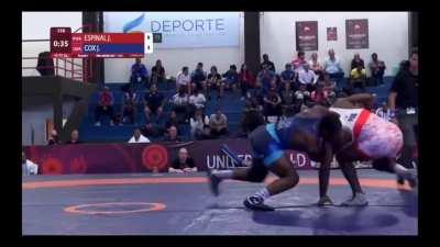 J'den cox duck under defense