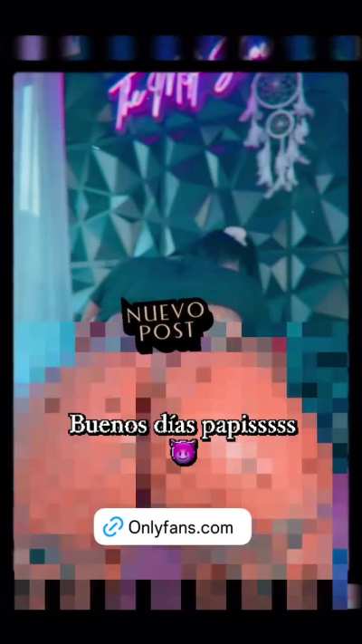 Buenos días papisssss, Nuevo post en OF