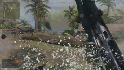 First time hunted by Krampus, is he just invincible or what? wtf is this?