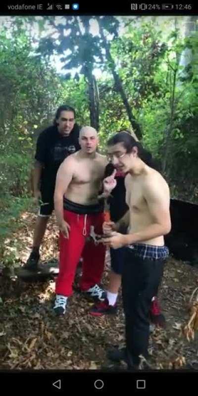 Don't be a man, be a hammer. (taken from FB)