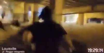 Two officers have been shot in Louisville tonight