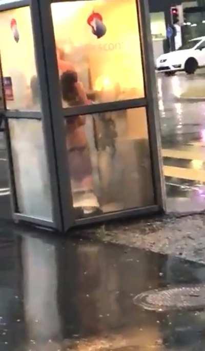 Caught fucking but continued 