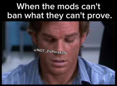 We don't need proof, we have a pattern...