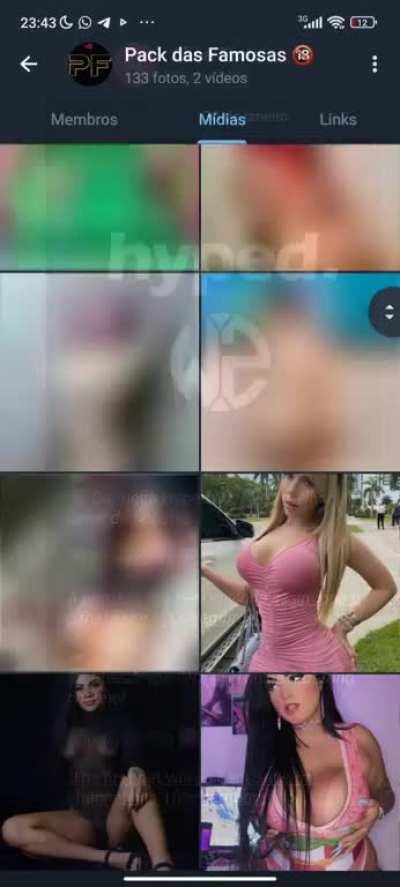 pacote com todas as famosas do onlyfans por apenas 10$ (acesso vitalício)