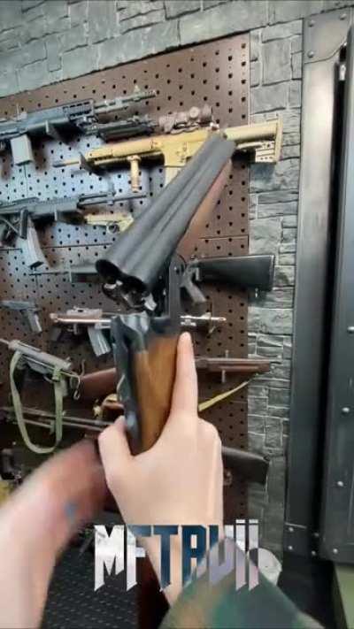 RIP AND TEAR WITH TRIPLE BARREL SHOTGUN