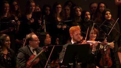 incredible violinist solo by Layth Sidiq - National Arab Orchestra