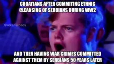 stinky croats has it coming lmfoa