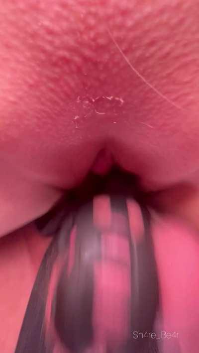 Caged while I let out my inner slut 