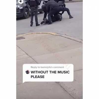 Officer arrested for assaulting man in handcuffs