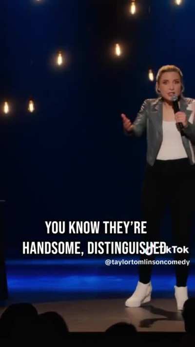 Taylor talks about the benefit of dating older guys