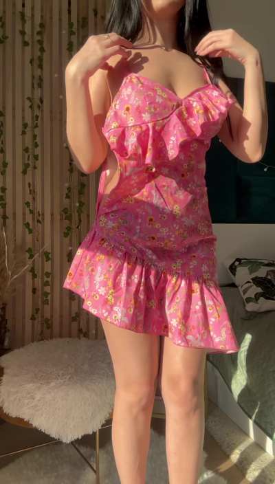 I'm ready for our date and I wont wear panties wither