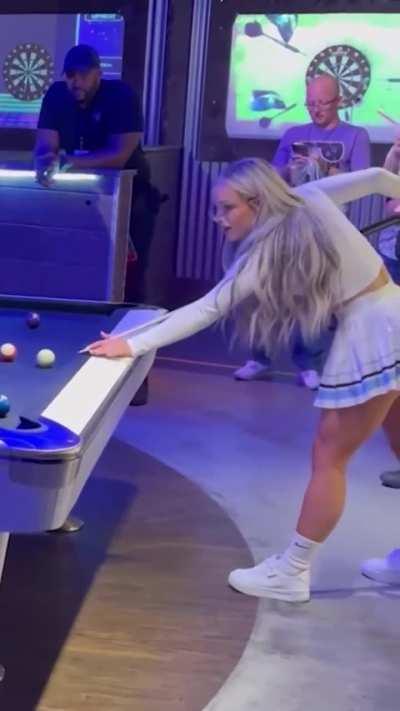 Playing pool while in London (2023)