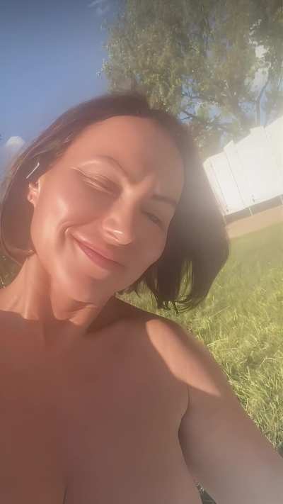 Sneaky tanning in the local park!