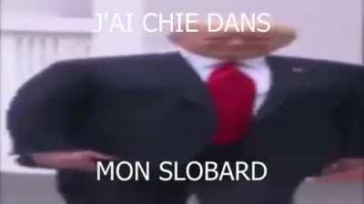 le slobard de trump