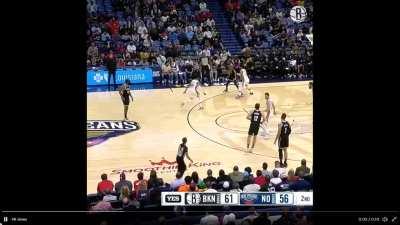 [Highlight]KD's gravity leaves James Harden with a wide open 3