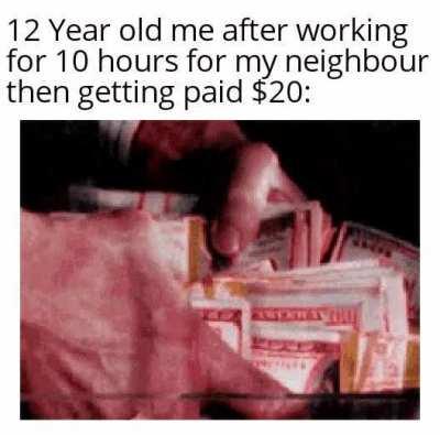 It seemed like a a lot back then.