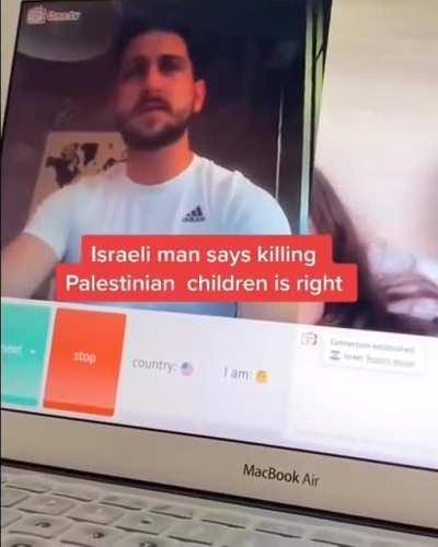 I hope he doesn't represents the views of other Israelis