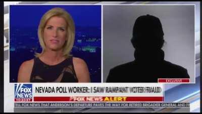 Unidentified Karen Cries Voter Fraud on Fox News