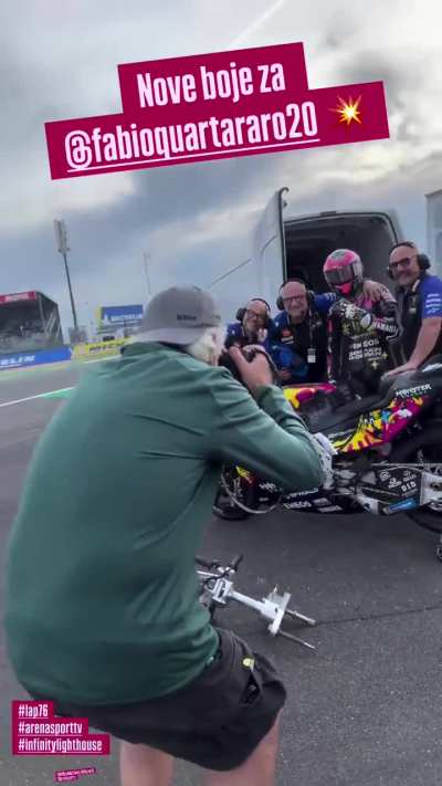 Fabio Quartararo's special livery for Sunday's race