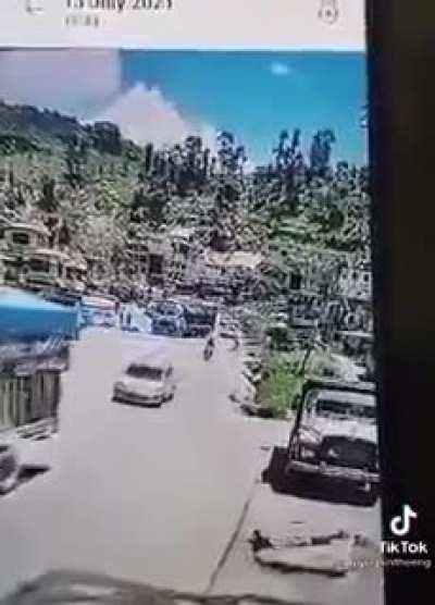 Accident at Dhading today