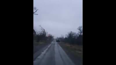 Ukrainian BRDM-2 firing at Russian positions with 14.5x114mm KPVT [09.2025]