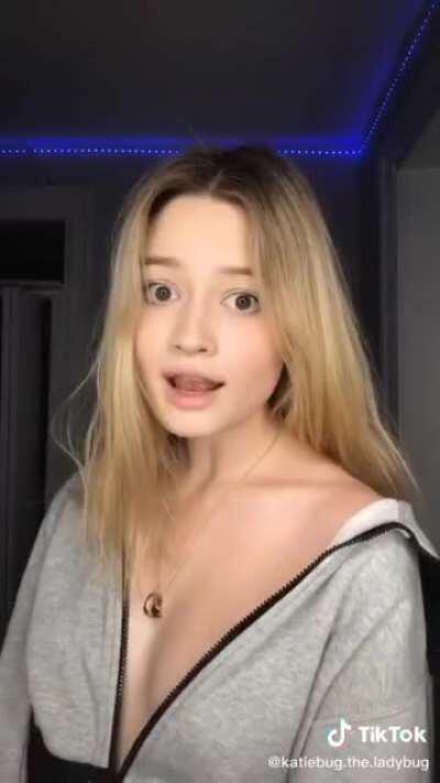 She never wears a bra lol