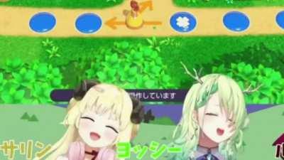 Watame and Fauna vibing (Shin Takarajima ver.)