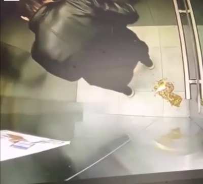Drunk takes a shit in the lift. Nsfw